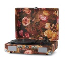 Crosley 'Cruiser' Vintage Portable Turntable Record Player | Floral