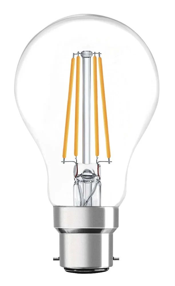 Ever Ready 6.5w (60w) B22 Clear Filament LED Energy Saver GLS Bulb