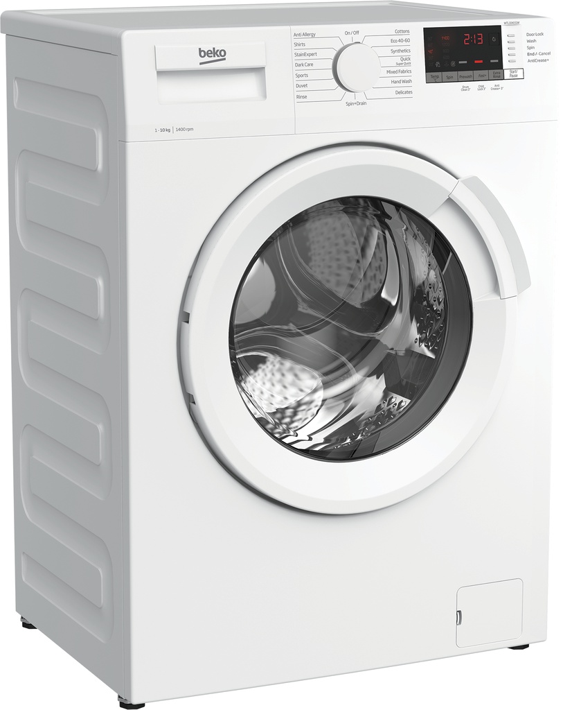 Beko White 10kg 1400 Spin Washing Machine | RecycledTub™