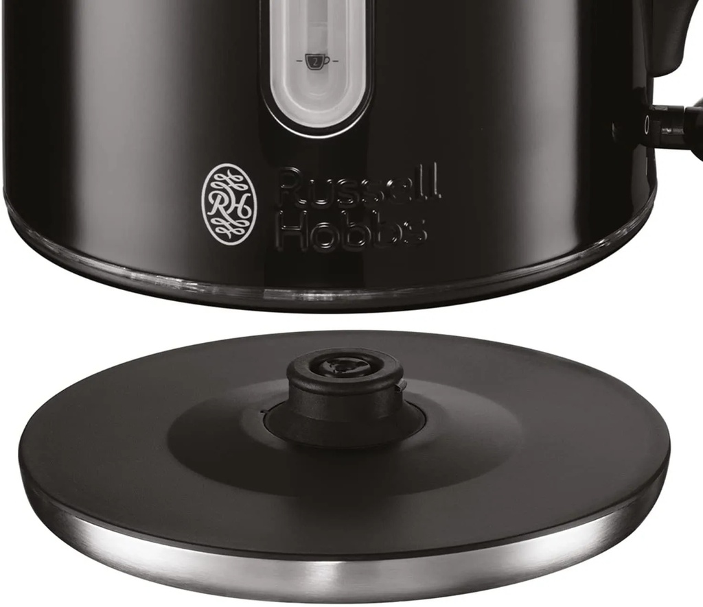 Russell Hobbs Black Buckingham Jug Kettle | Quiet Boil