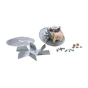 Qualtex | Universal Cooker Main Fan Oven Motor c/w Spacers