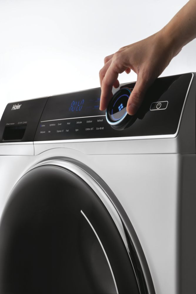 Haier White 10kg 1400Spin Direct Drive Washing Machine