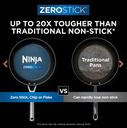 Ninja Foodi ZEROSTICK 5-Piece Cookware Pan Set