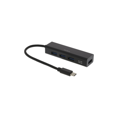 DeltaCo Mini-Hub Adaptor | USB-C to 4 USB-A Ports