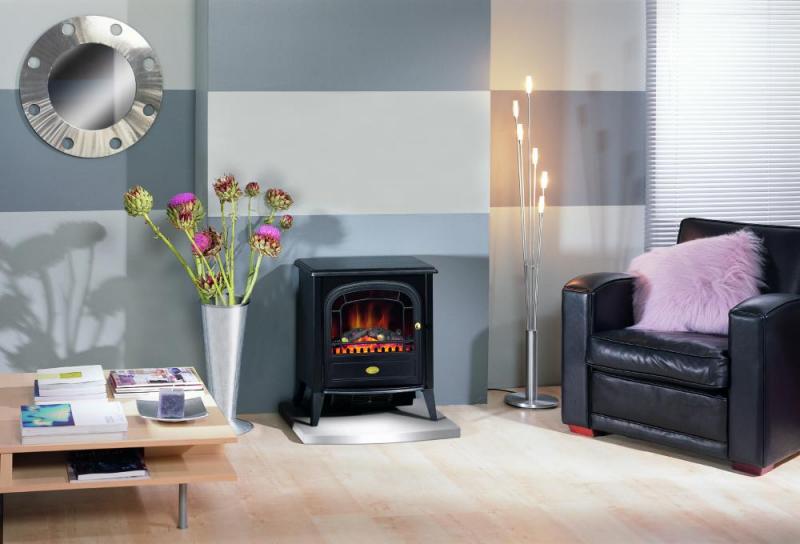 Dimplex Club Optiflame Stove Log Effect Fire