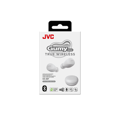 JVC Gumy Mini True Wireless Earbuds | White