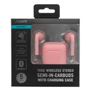 Streetz True Wireless Earphones | Pink