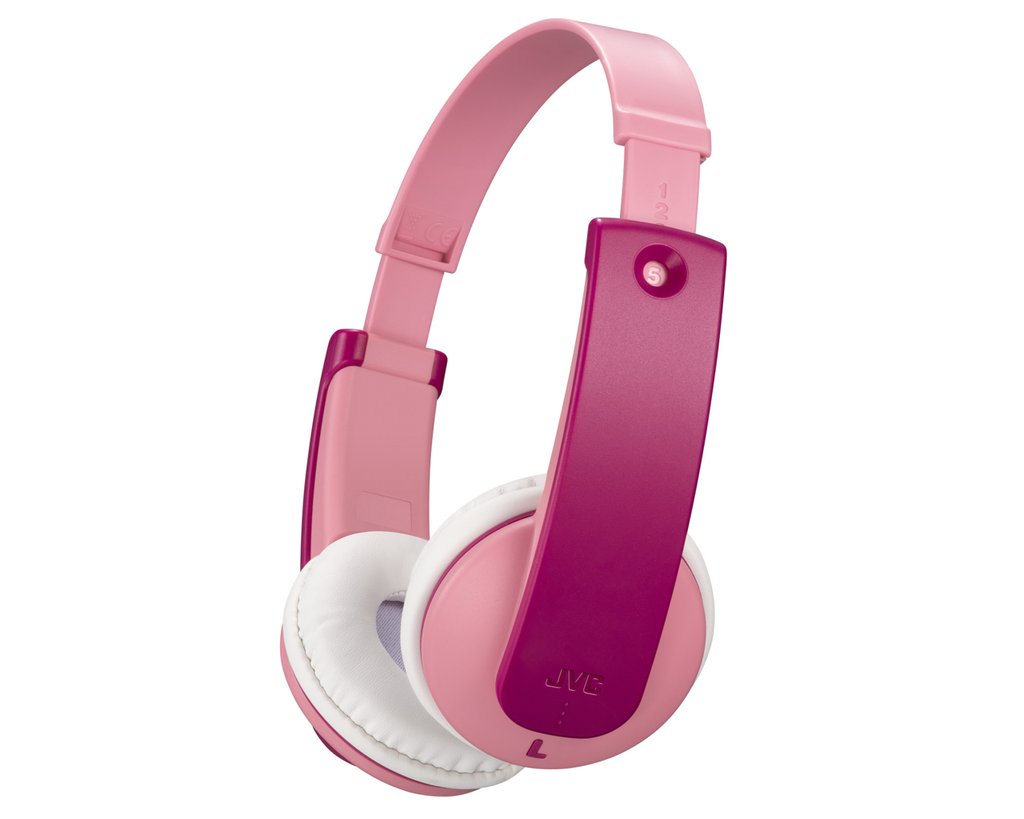 JVC Kids TinyPhones On Ear Bluetooth Headphones | Pink