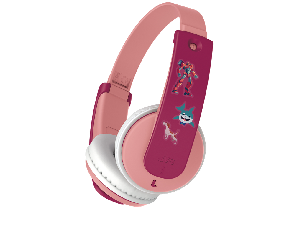 JVC Kids TinyPhones On Ear Bluetooth Headphones | Pink