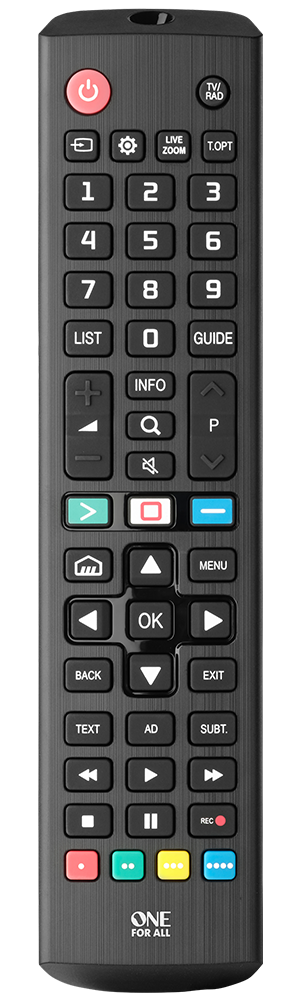 One For All LG Television Remote Control | Smart Buttons