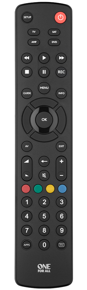 One for All Contour Universal Remote Control (4 Devices)