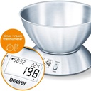 Beurer S/Steel Digital Kitchen Weighing Scales & Bowl