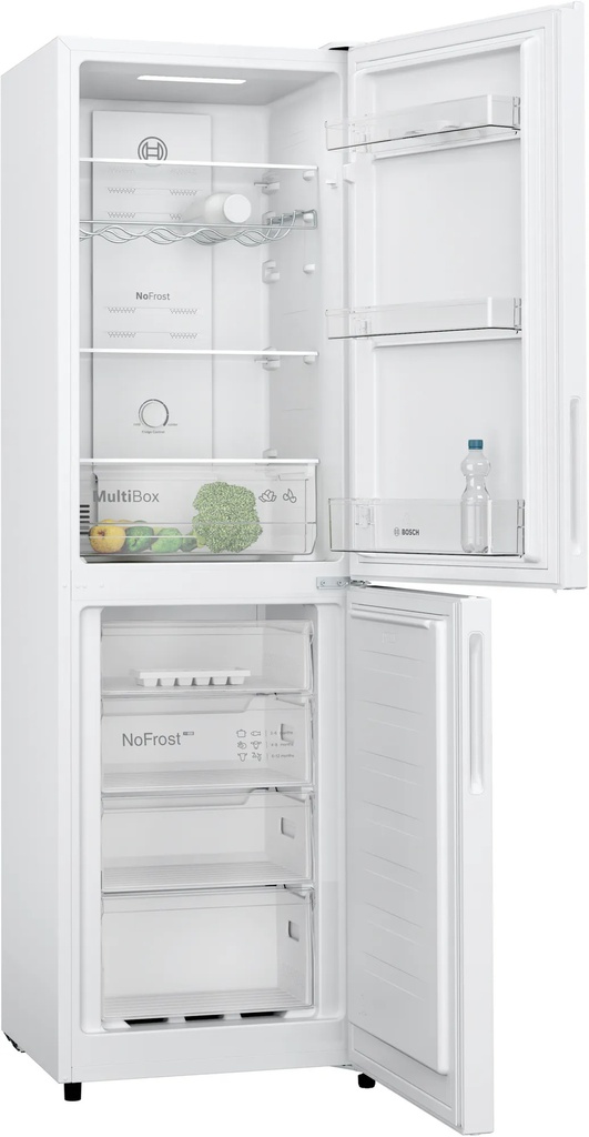 Bosch White Frost Free 55cm Fridge Freezer