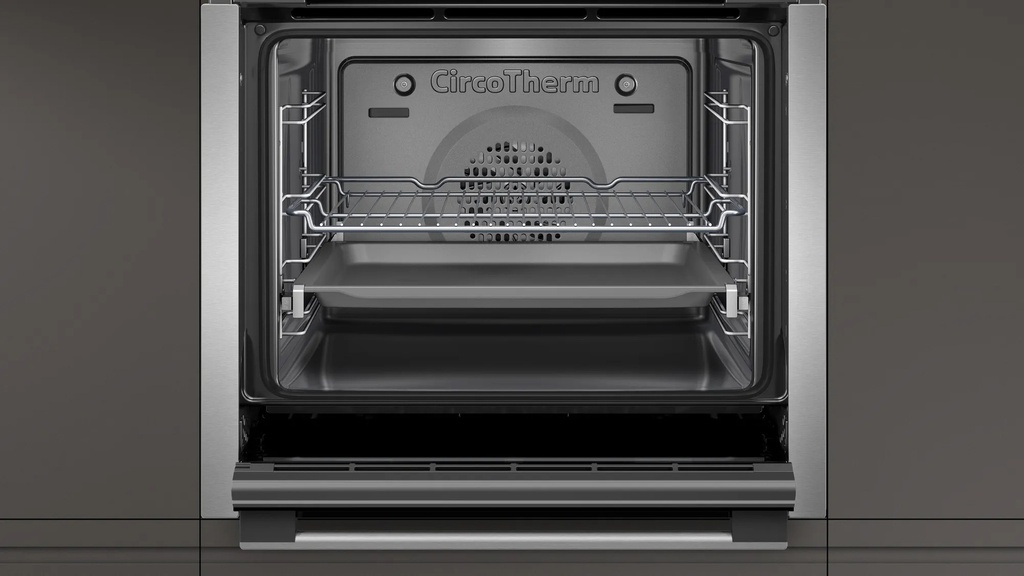 Neff S/Steel N50 Slide & Hide Single Oven