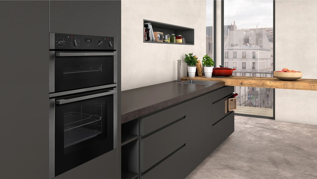 Neff Graphite Built In Double Oven