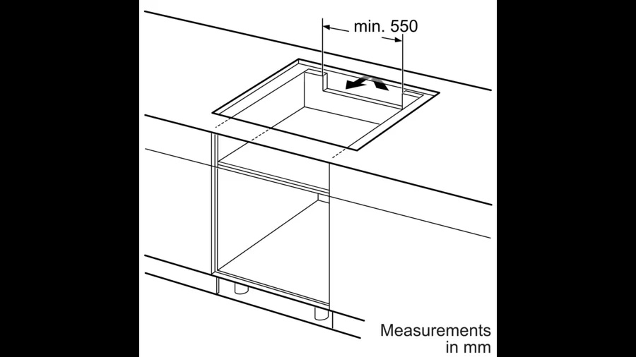 Bosch Series6 80cm 5 Zone Induction Hob