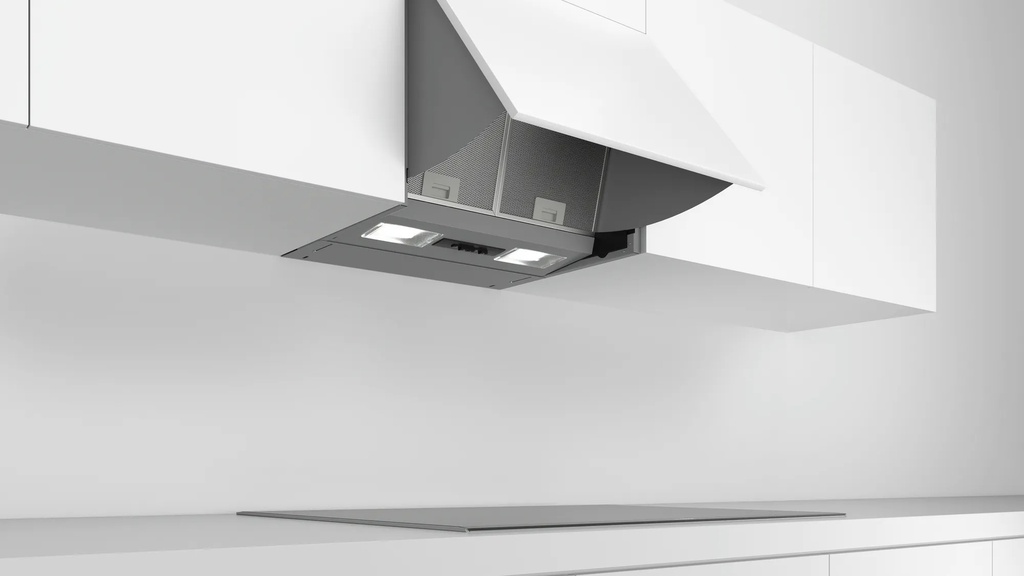 Bosch Silver Integrated Cooker Extractor Hood