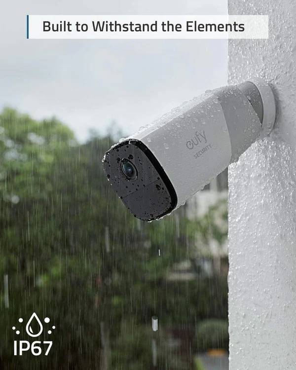 Eufy S221 EufyCam 2 Pro Security Camera Kit + Homebase