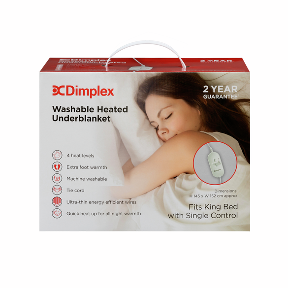 Dimplex King Size Electric Heated Under Blanket