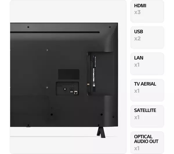 LG 43" 4K UHD Smart Television