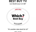 LG OLED 48" Evo C3 Self-Lit 4K Smart Television