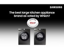 Samsung Bespoke AI™ 11kg Washing Machine Series 5+ with ecobubble™ and SpaceMax™ | Black Stainless