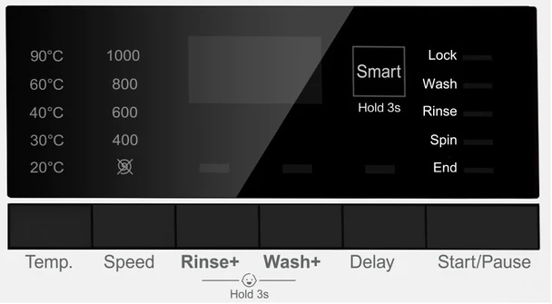 Powerpoint White 6kg 1200 Spin Washing Machine