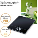 Beurer Digital Kitchen Weighing Scales | Black