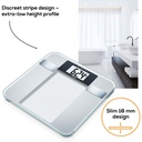 Beurer BG13 Glass Diagnostic Bathroom Weighing Scales