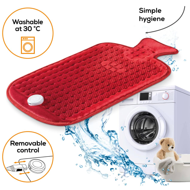 Beurer HK44 Electric Heat Pad | Hot-Water Bottle Design