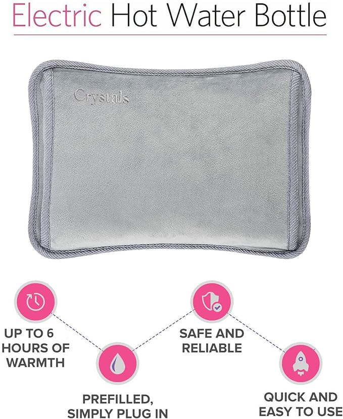 Schuss Rechargable Hot Water Bottle | Grey