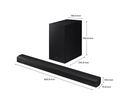 Samsung B530 B-Series 2.1 Channel Soundbar Speaker With Wireless Subwoofer | Black