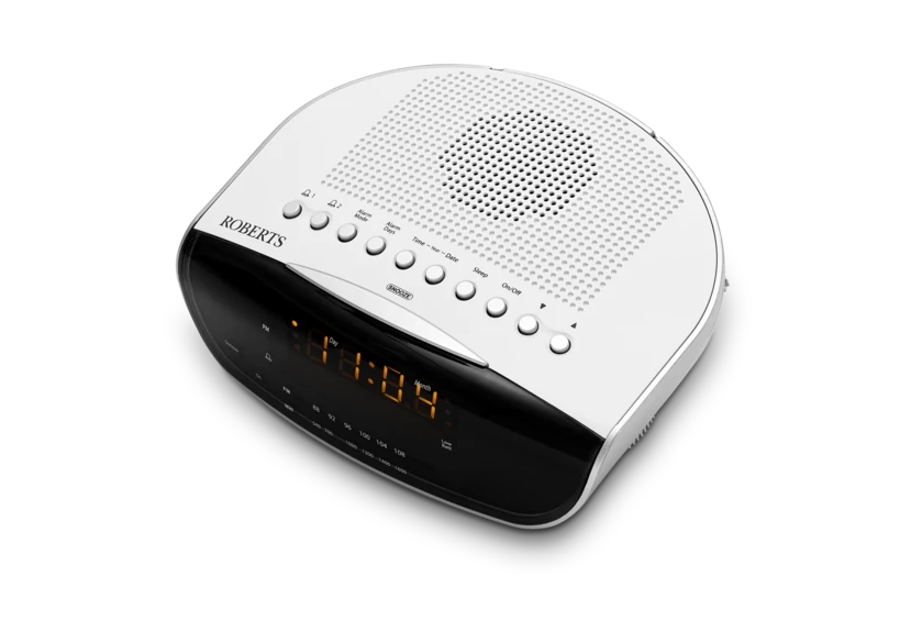 Roberts Alarm Clock Radio (Instant Time) | White