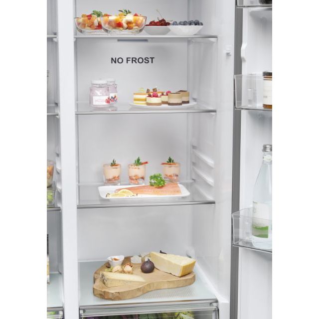 Haier S/Steel American Style Fridge Freezer | Ice & Water Dispenser