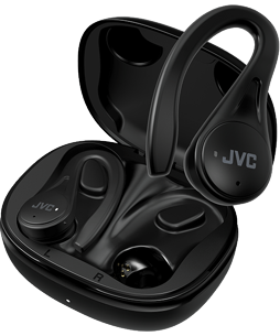 JVC Fitness Series In Ear Bluetooth Headphones | Black