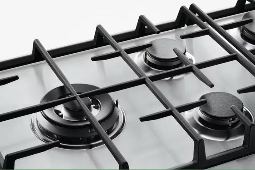 Zanussi S/Steel 5 Ring 75cm Gas Hob