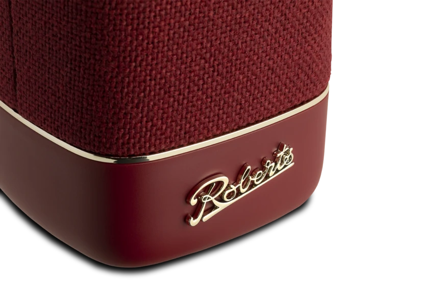 Roberts Beacon Retro Bluetooth Speaker | Berry Red