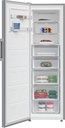 Beko Silver Tall Frost Free Upright Freezer