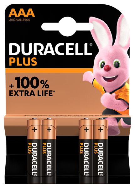 Duracell AAA Ultra Batteries (4 Pack)