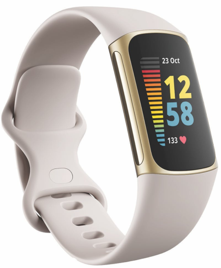 FitBit Charge5 Activity Tracker | Wh/Gold