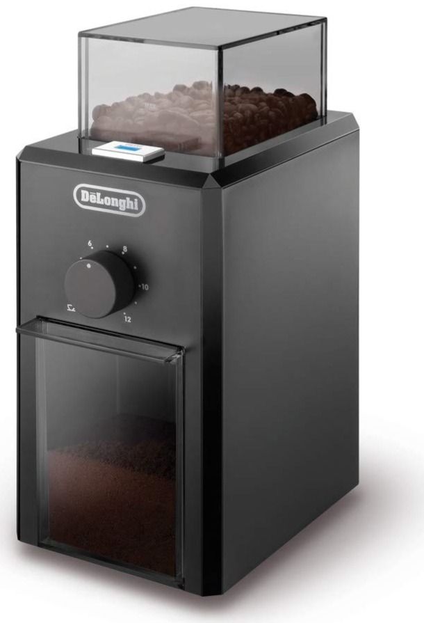 Delonghi Burr Coffee Grinder | Black