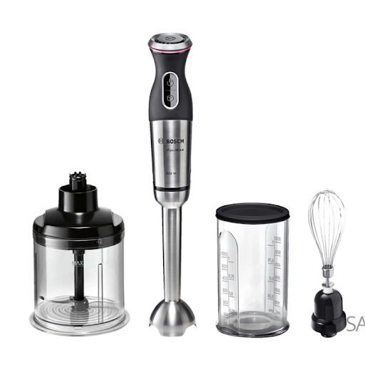 Bosch 600w Metal Shaft Stick Blender c/w Beaker