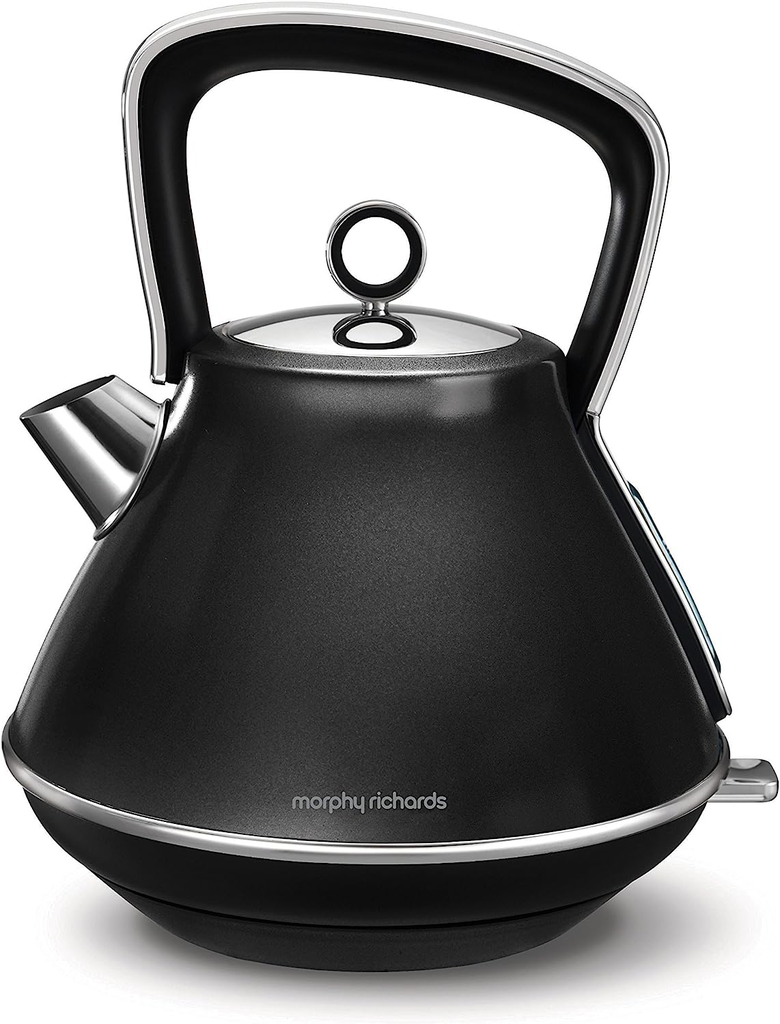 Morphy Richards Evoke Black Pyramid Kettle