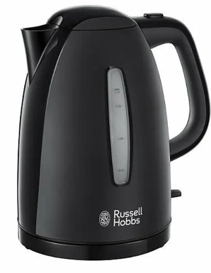 Russell Hobbs Textures Black Jug Kettle