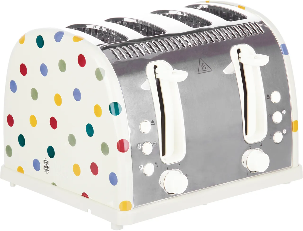 Russell Hobbs Polka Dot 4 Slice Toaster | Emma Bridgewater