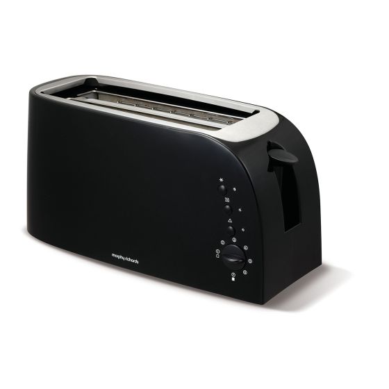 Morphy Richards Essentials 4 Slice Toaster | Black