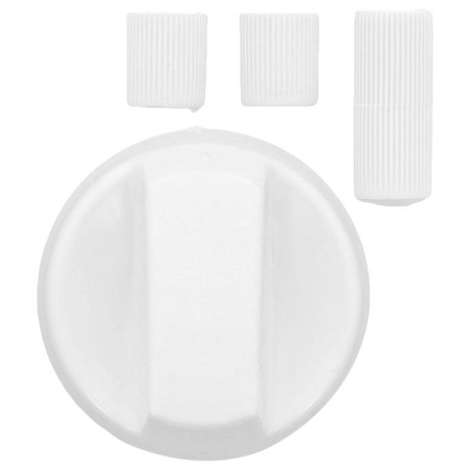 Qualtex | Universal White Cooker / Oven Control Knob