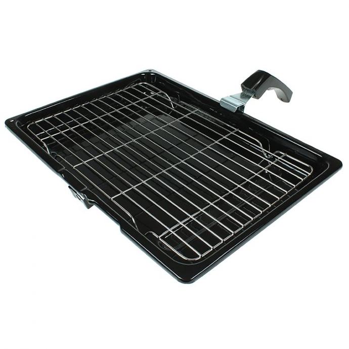 Qualtex | Universal Cooker Grill Pan Complete + Handle