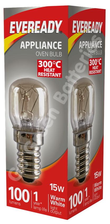 Ever Ready 300°C Heat Resistant Oven Bulb |  E14 15W