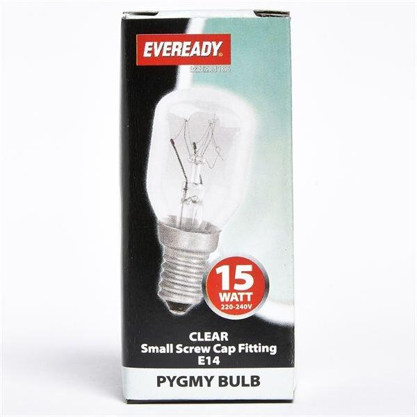 Ever Ready  15W SES Clear Pygmy Fridge Bulb